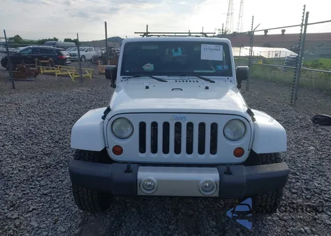 2013 Jeep Wrangler Unlimited Sahara из США, поврежденный, VIN 1C4BJWEG1DL502969